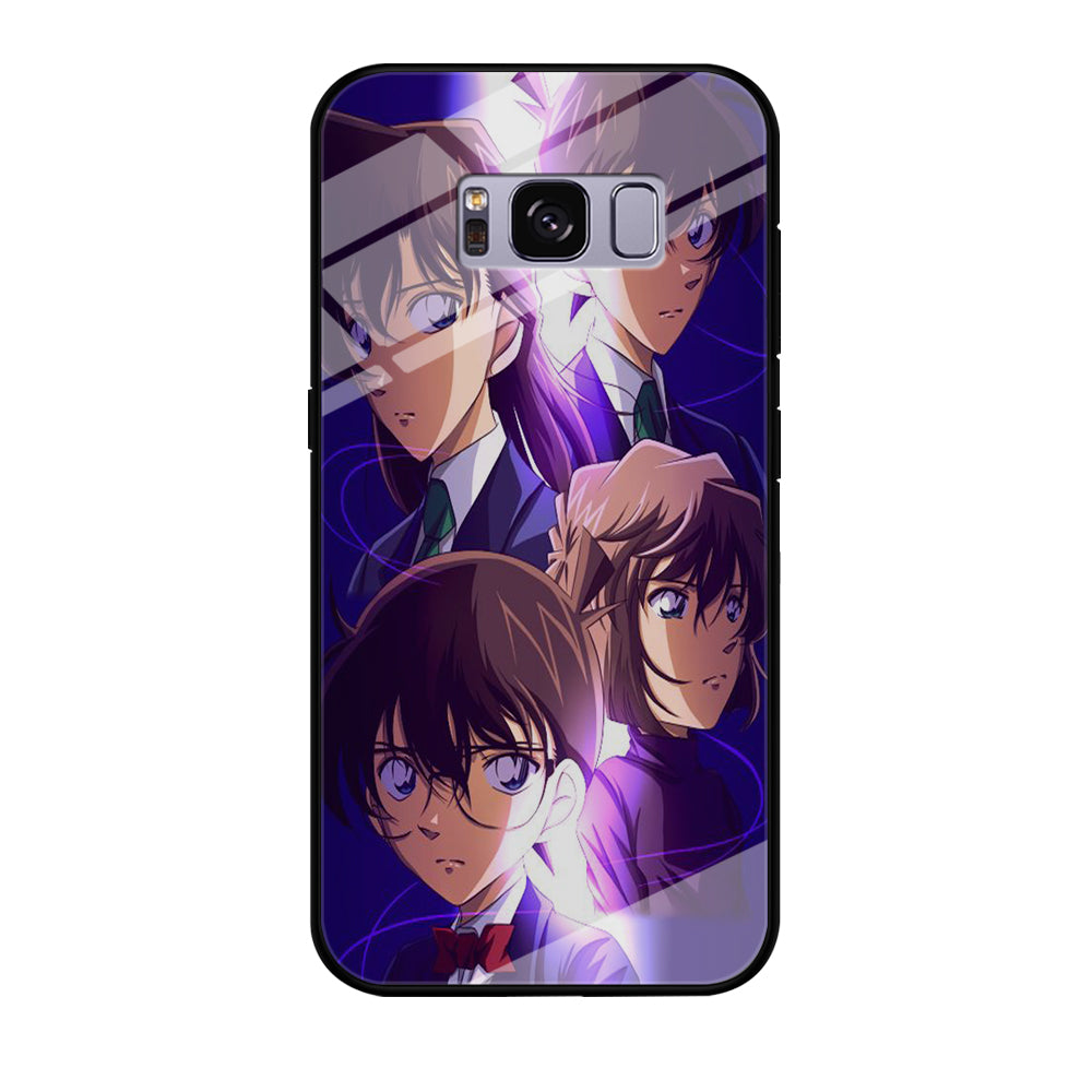 Detective Conan Detective Team Samsung Galaxy S8 Plus Case Tempered Glass Case