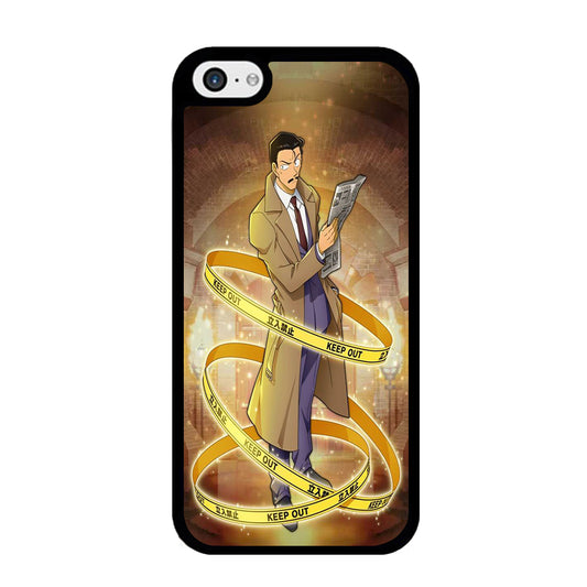 Detective Conan Kogoro Mouri Detective iPhone 5 | 5s Case - Carneyforia