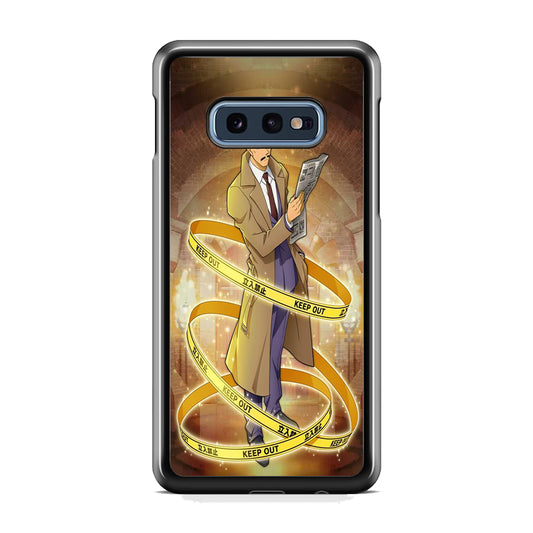 Detective Conan Kogoro Mouri Detective Samsung Galaxy S10E Case