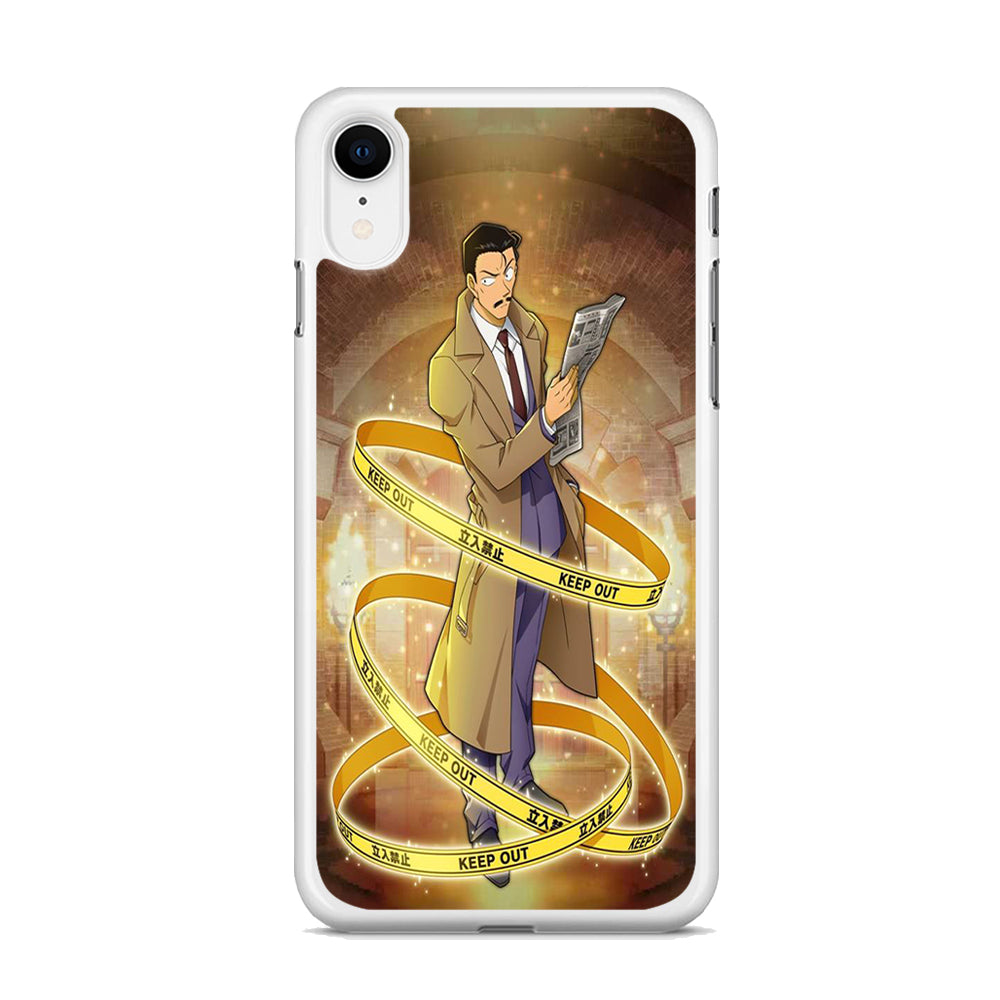 Detective Conan Kogoro Mouri Detective iPhone XR Case