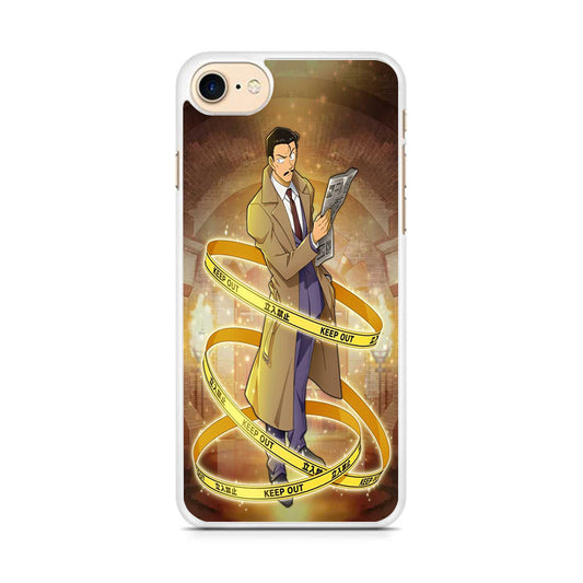 Detective Conan Kogoro Mouri Detective iPhone 8 Case