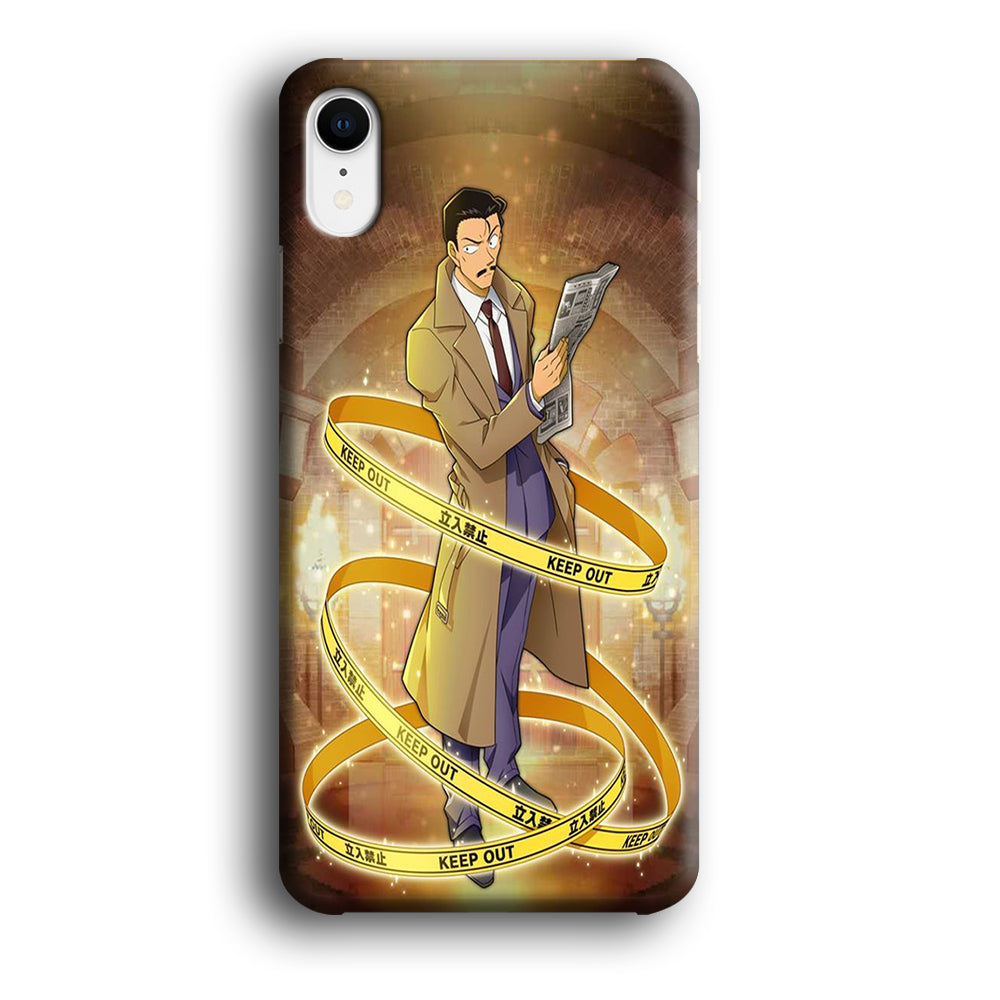 Detective Conan Kogoro Mouri Detective iPhone XR Case