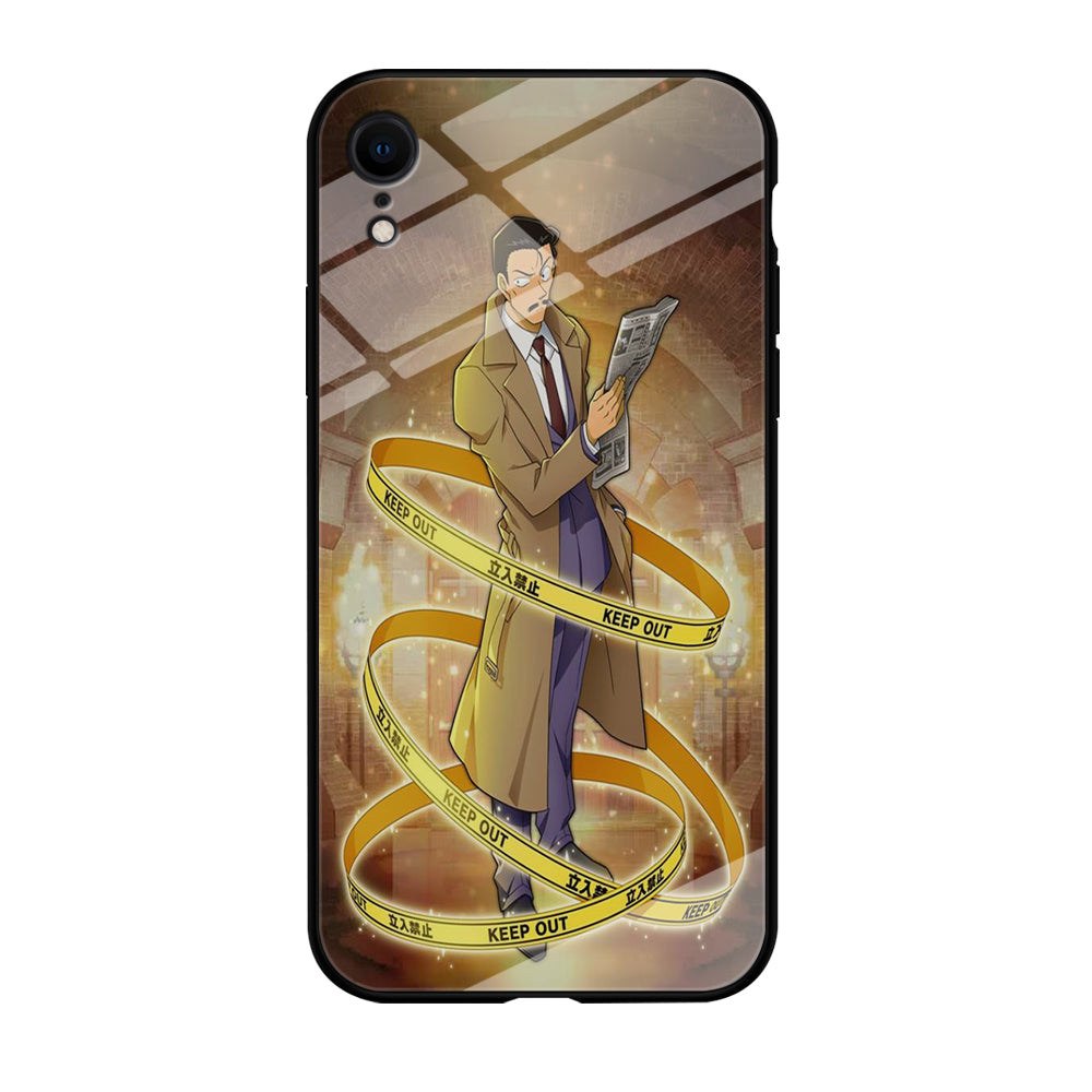 Detective Conan Kogoro Mouri Detective iPhone XR Case