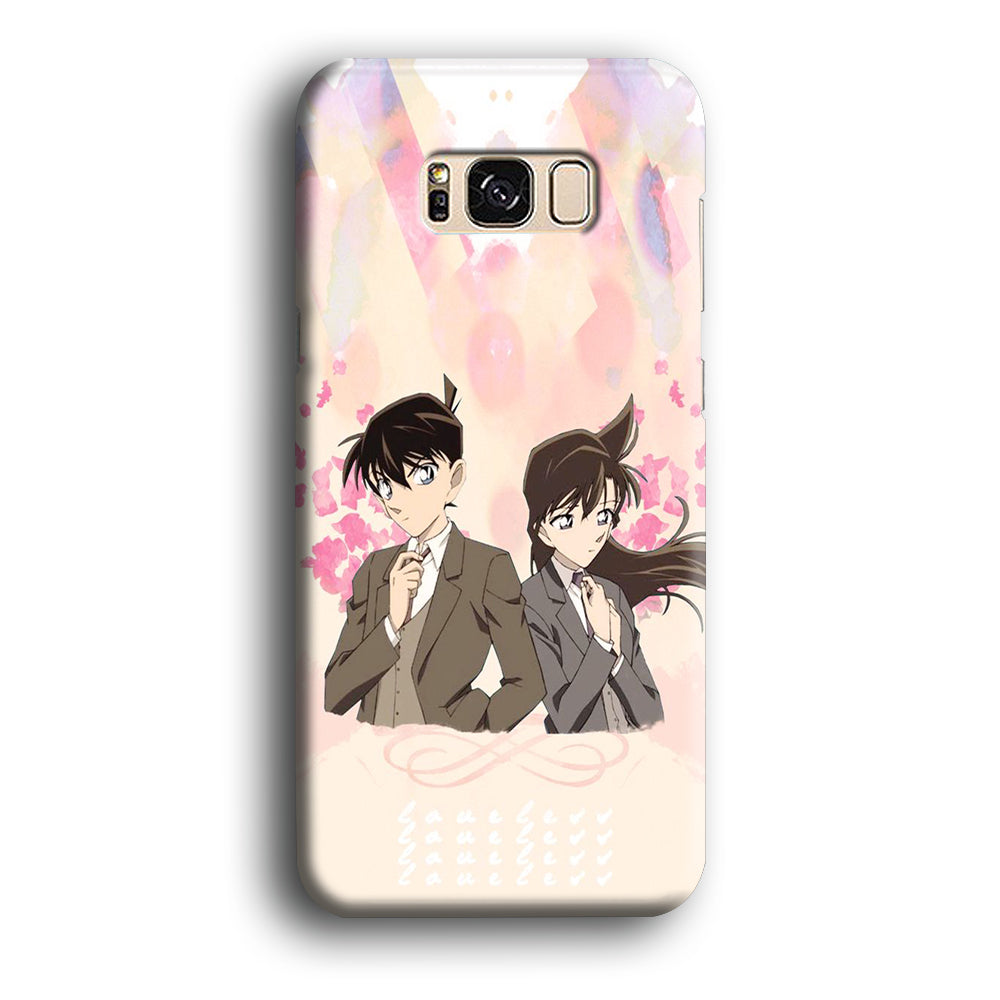 Detective Conan Sweet Couple Samsung Galaxy S8 Plus Case 3D Case