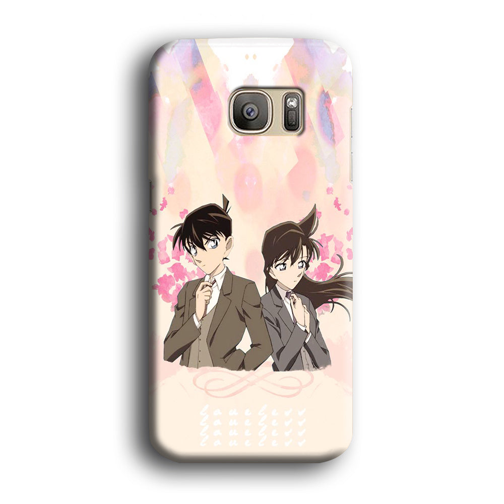 Detective Conan Sweet Couple Samsung Galaxy S7 Edge Case