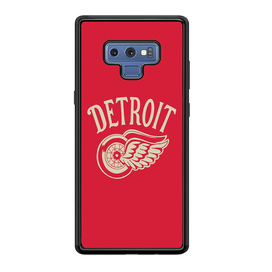 Detroit Red Wings NHL Team Samsung Galaxy Note 9 Case