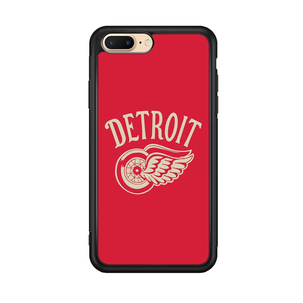 Detroit Red Wings NHL Team iPhone 8 Plus Case