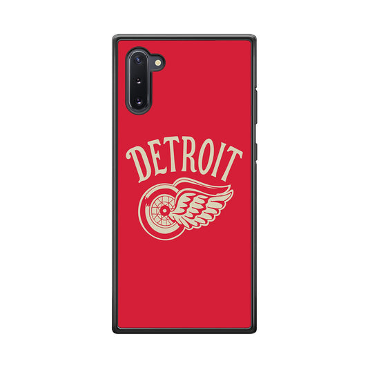 Detroit Red Wings NHL Team Samsung Galaxy Note 10 Case