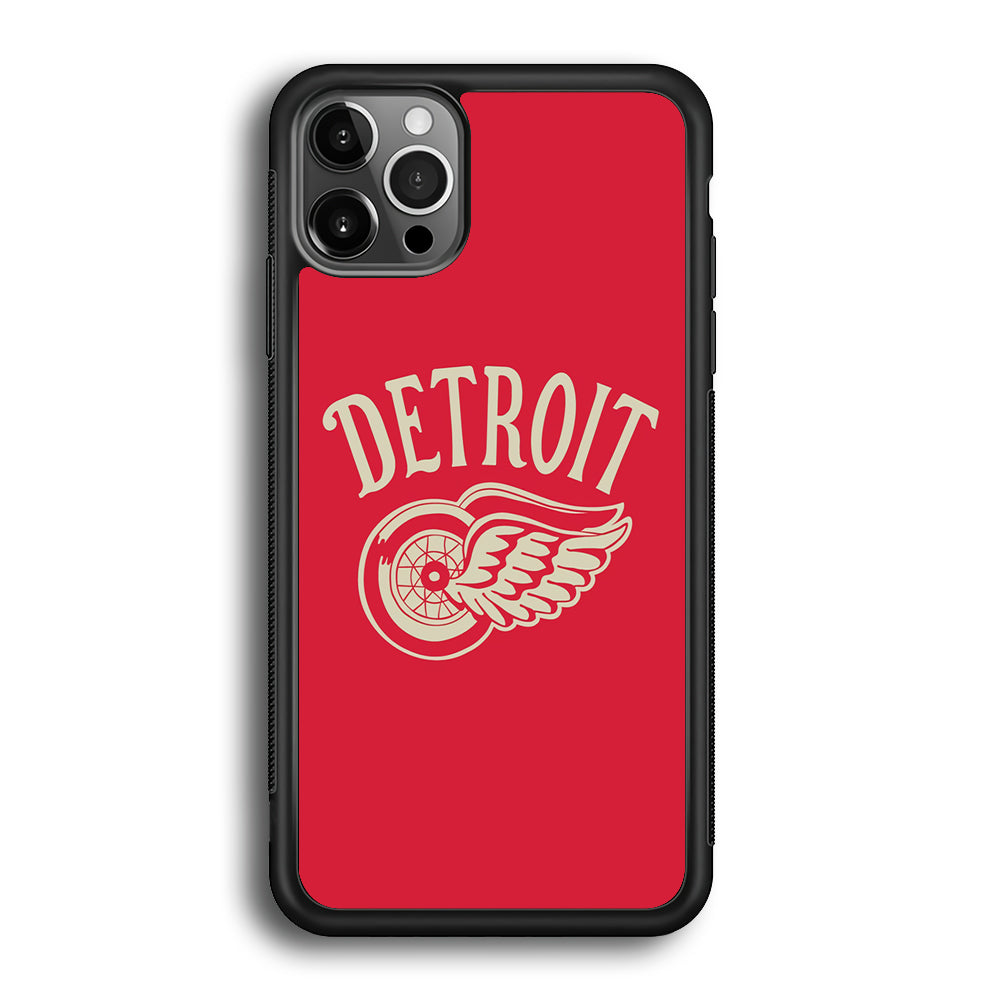 Detroit Red Wings NHL Team iPhone 12 Pro Max Case