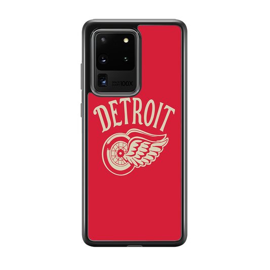 Detroit Red Wings NHL Team Samsung Galaxy S20 Ultra Case