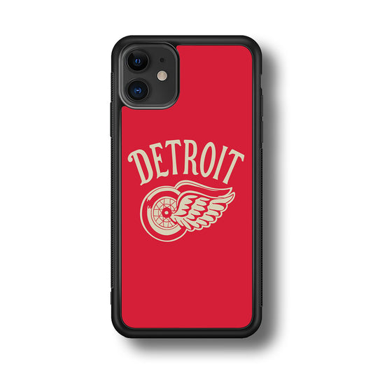 Detroit Red Wings NHL Team iPhone 11 Case