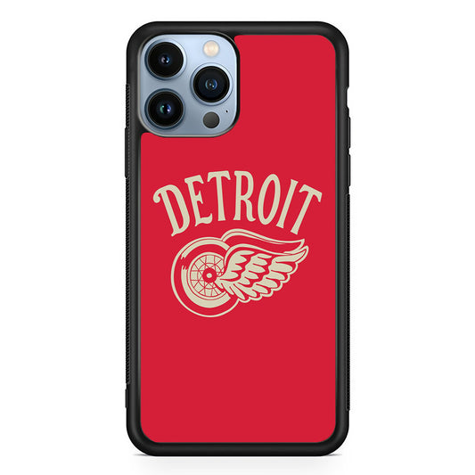 Detroit Red Wings NHL Team iPhone 13 Pro Max Case