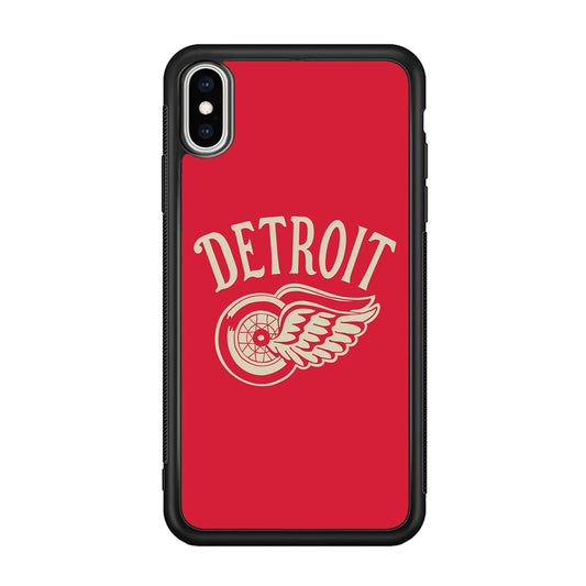 Detroit Red Wings NHL Team iPhone XS MAX Case