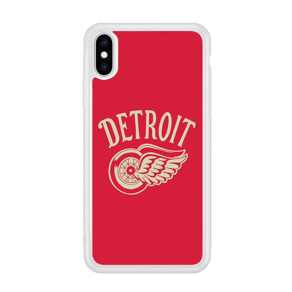 Detroit Red Wings NHL Team iPhone XS MAX Case