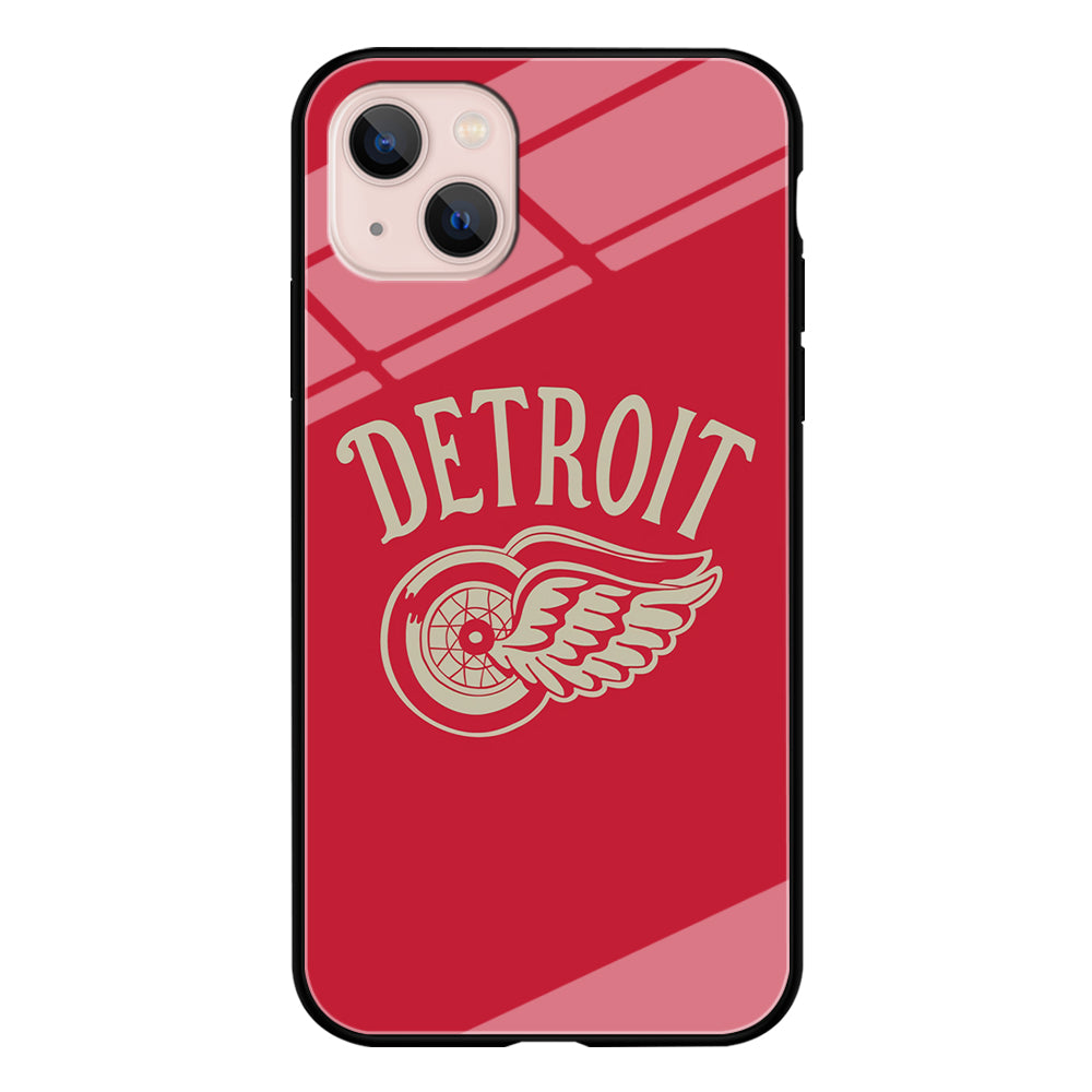 Detroit Red Wings NHL Team iPhone 13 Case