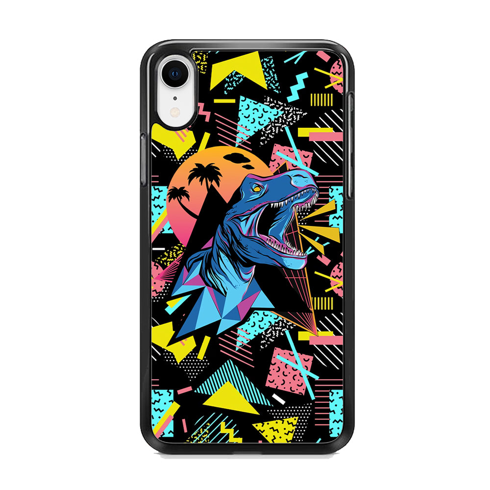 Dinosaur Roar of T-Rex iPhone XR Case