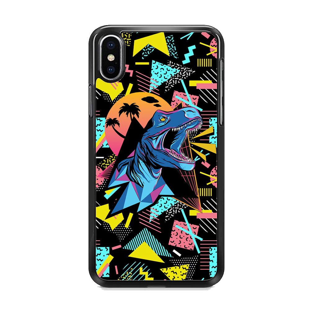 Dinosaur Roar of T-Rex iPhone X Case
