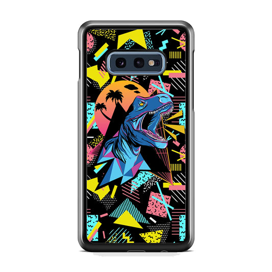 Dinosaur Roar of T-Rex Samsung Galaxy S10E Case