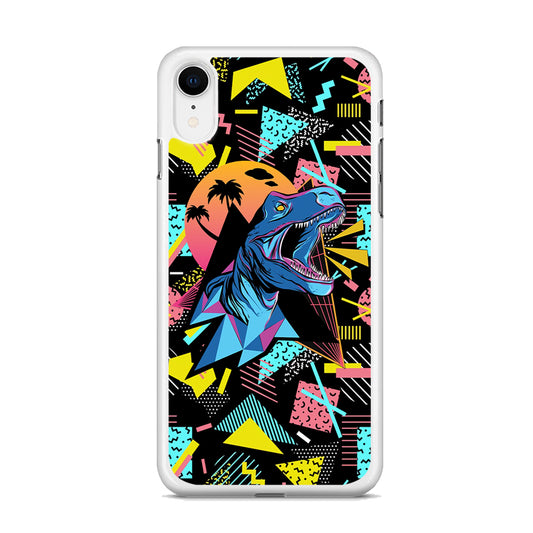Dinosaur Roar of T-Rex iPhone XR Case