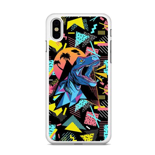 Dinosaur Roar of T-Rex iPhone X Case