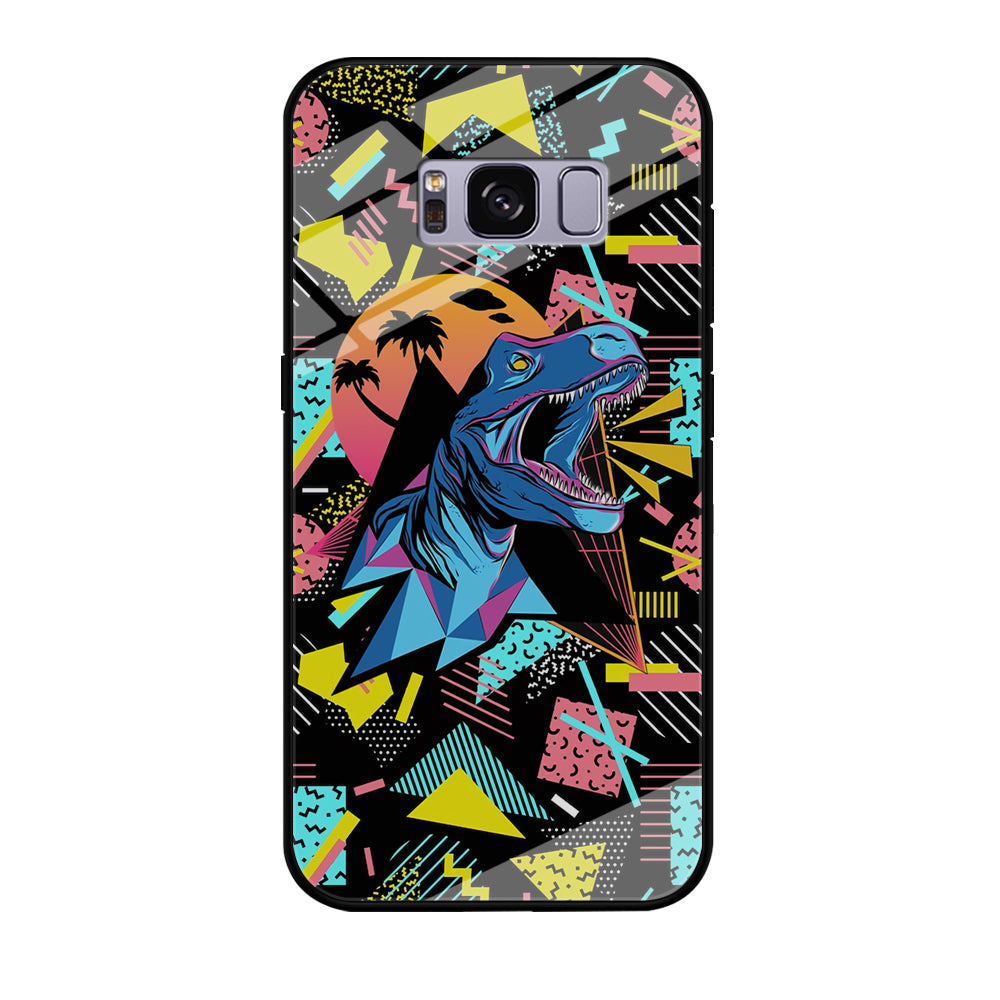 Dinosaur Roar of T-Rex Samsung Galaxy S8 Plus Case Tempered Glass Case