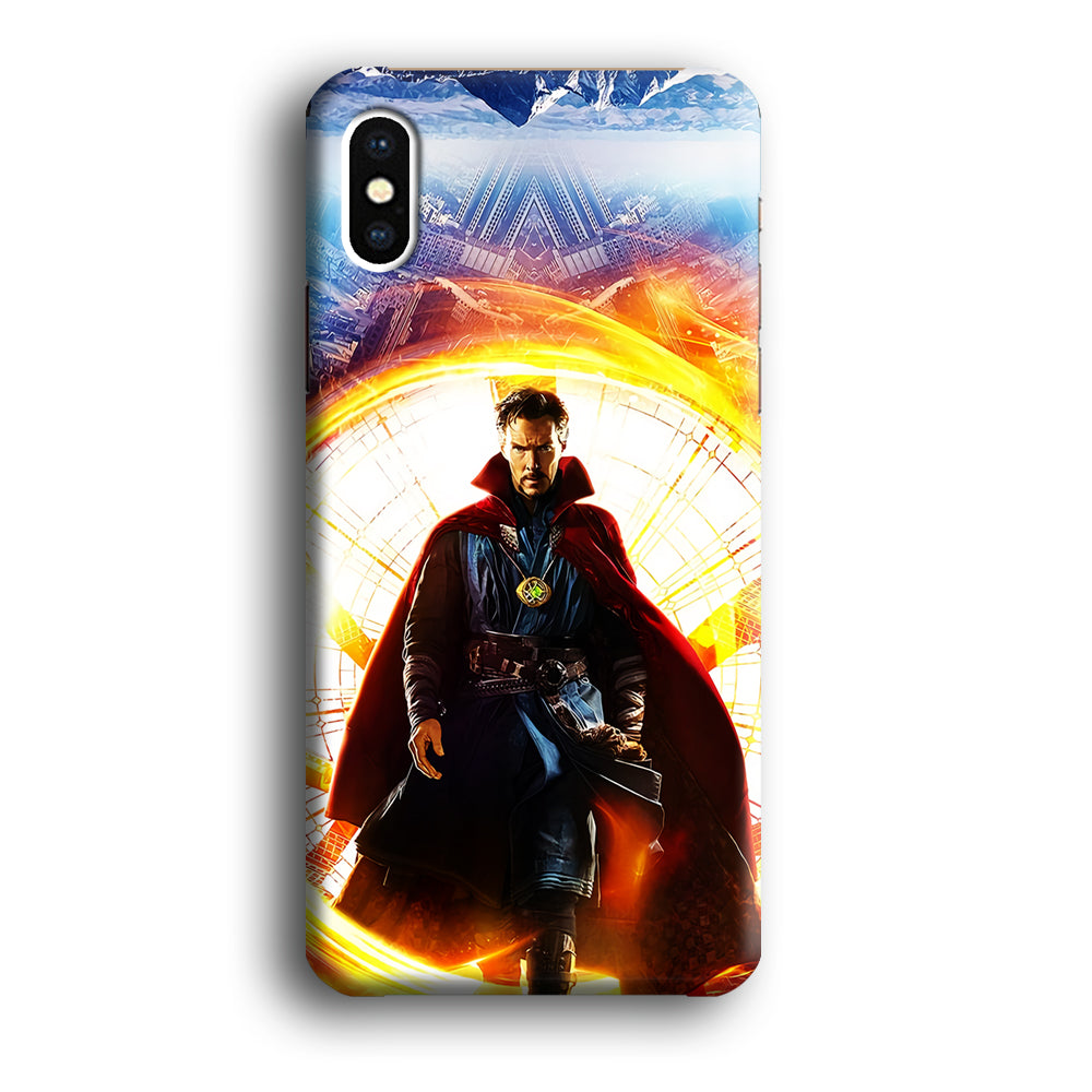 Doctor Strange Poster iPhone X Case