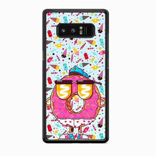 Donut, Police Candy Samsung Galaxy Note 8 Case