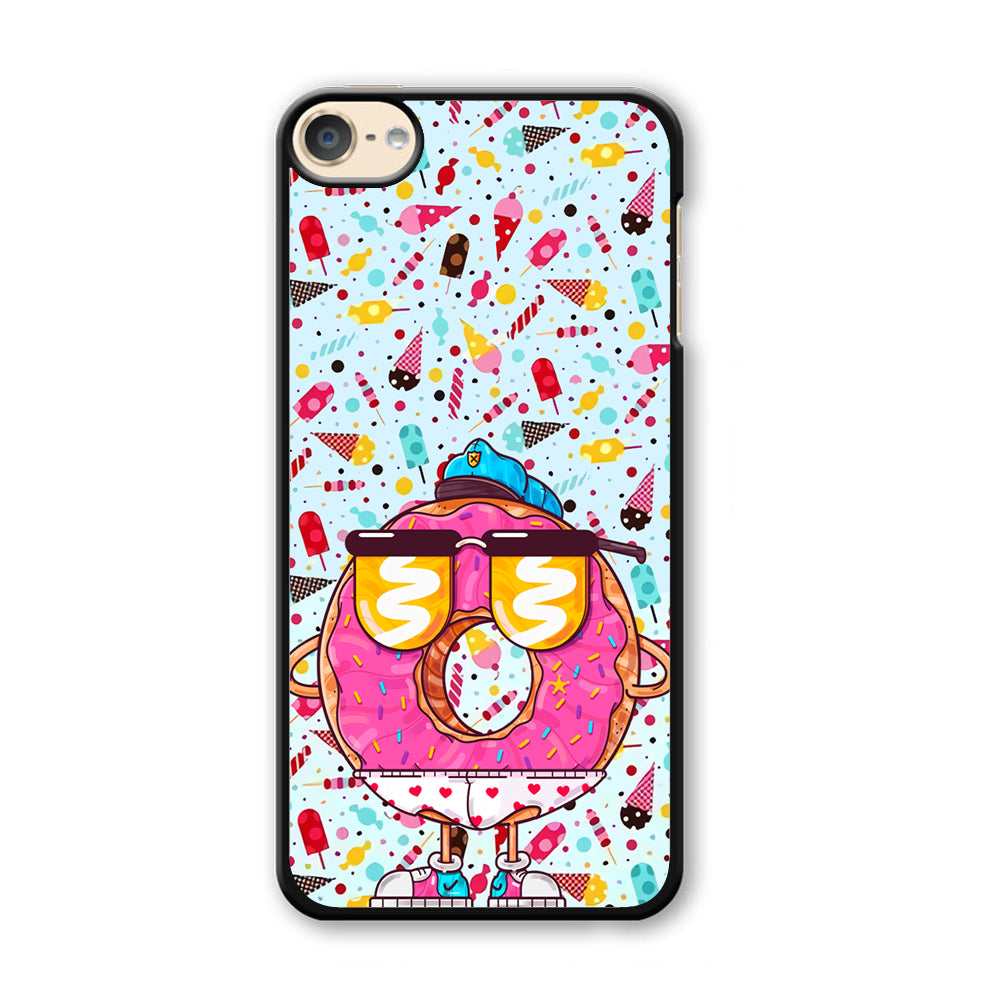 Donut, Police Candy iPod Touch 6 Case - Carneyforia