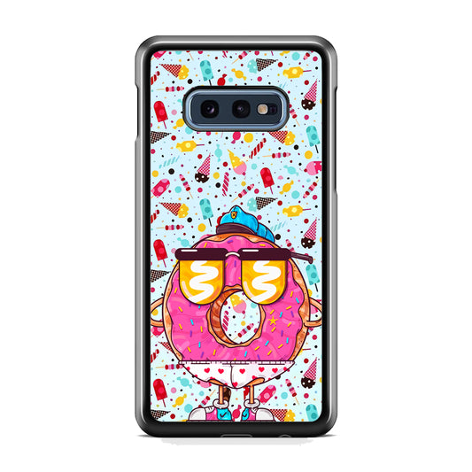 Donut, Police Candy Samsung Galaxy S10E Case