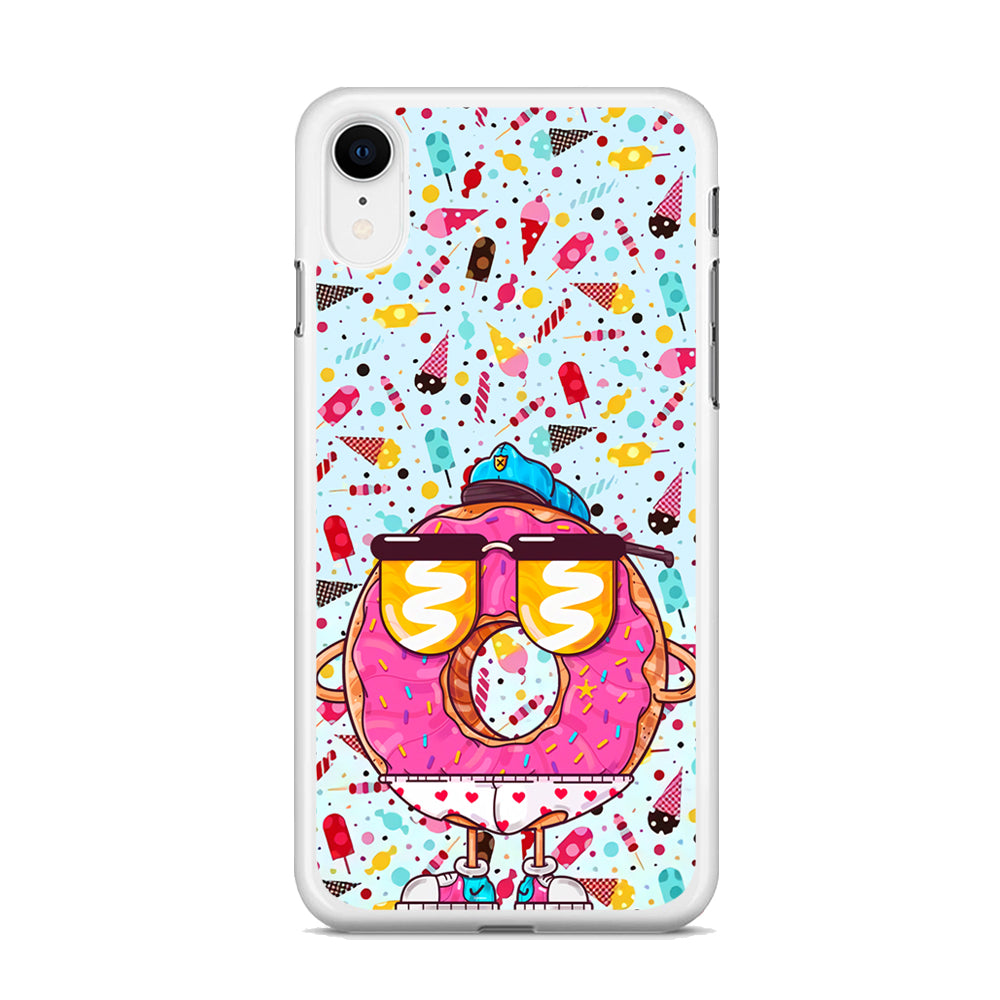 Donut, Police Candy iPhone XR Case