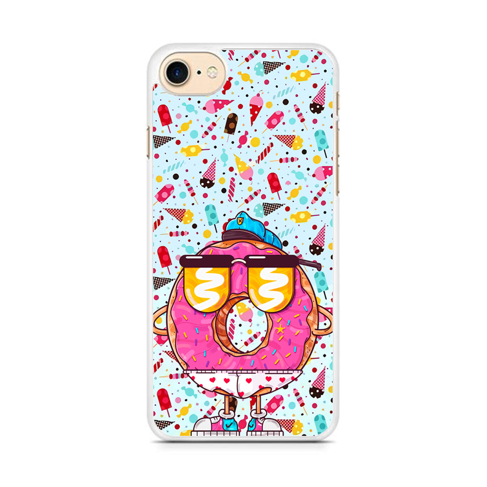 Donut, Police Candy iPhone 7 Case