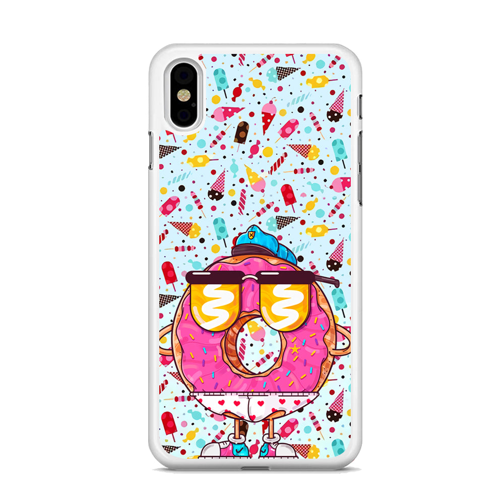 Donut, Police Candy iPhone XS MAX Case