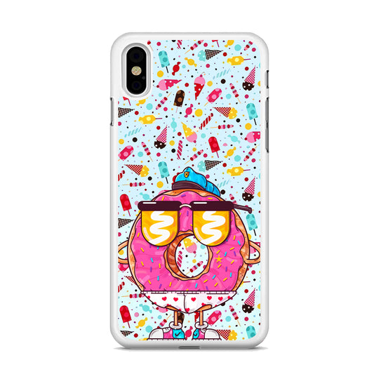 Donut, Police Candy iPhone XS MAX Case