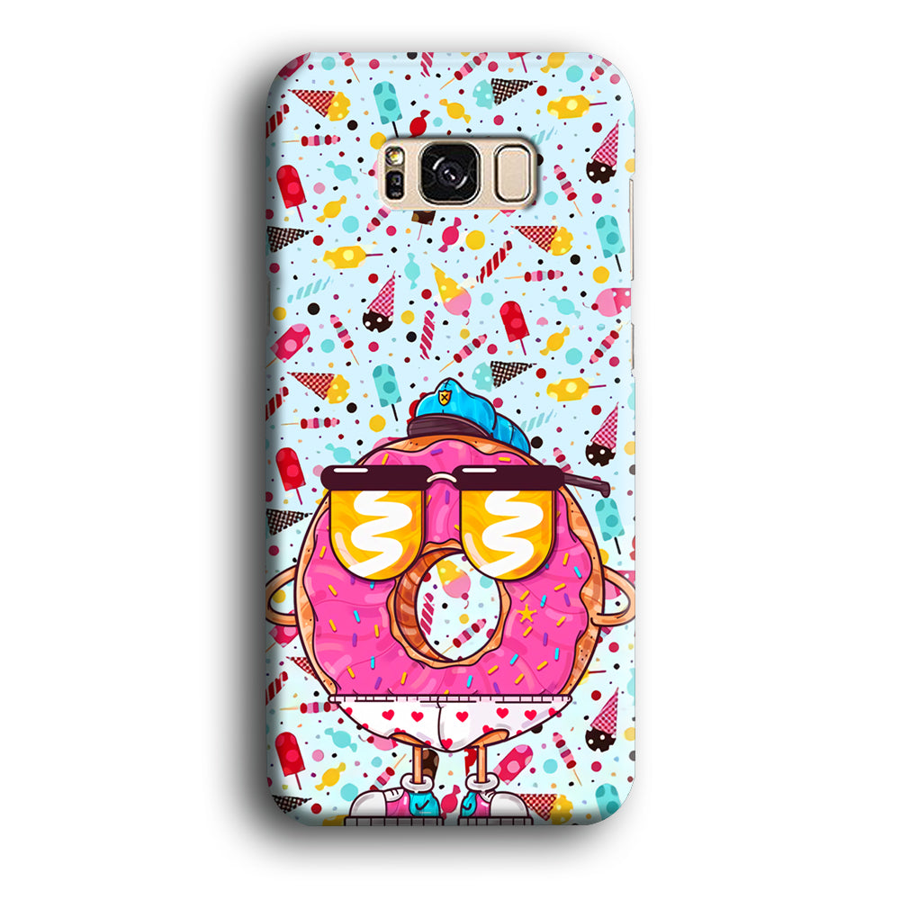 Donut, Police Candy Samsung Galaxy S8 Case