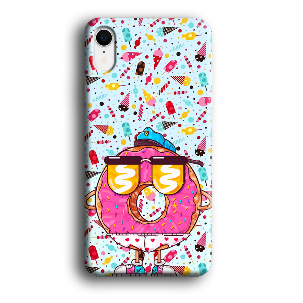 Donut, Police Candy iPhone XR Case