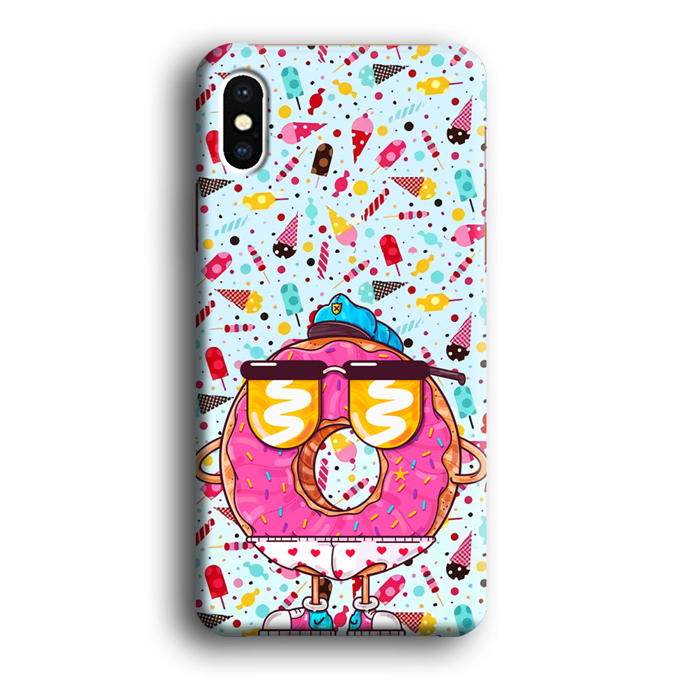 Donut, Police Candy iPhone XS MAX Case