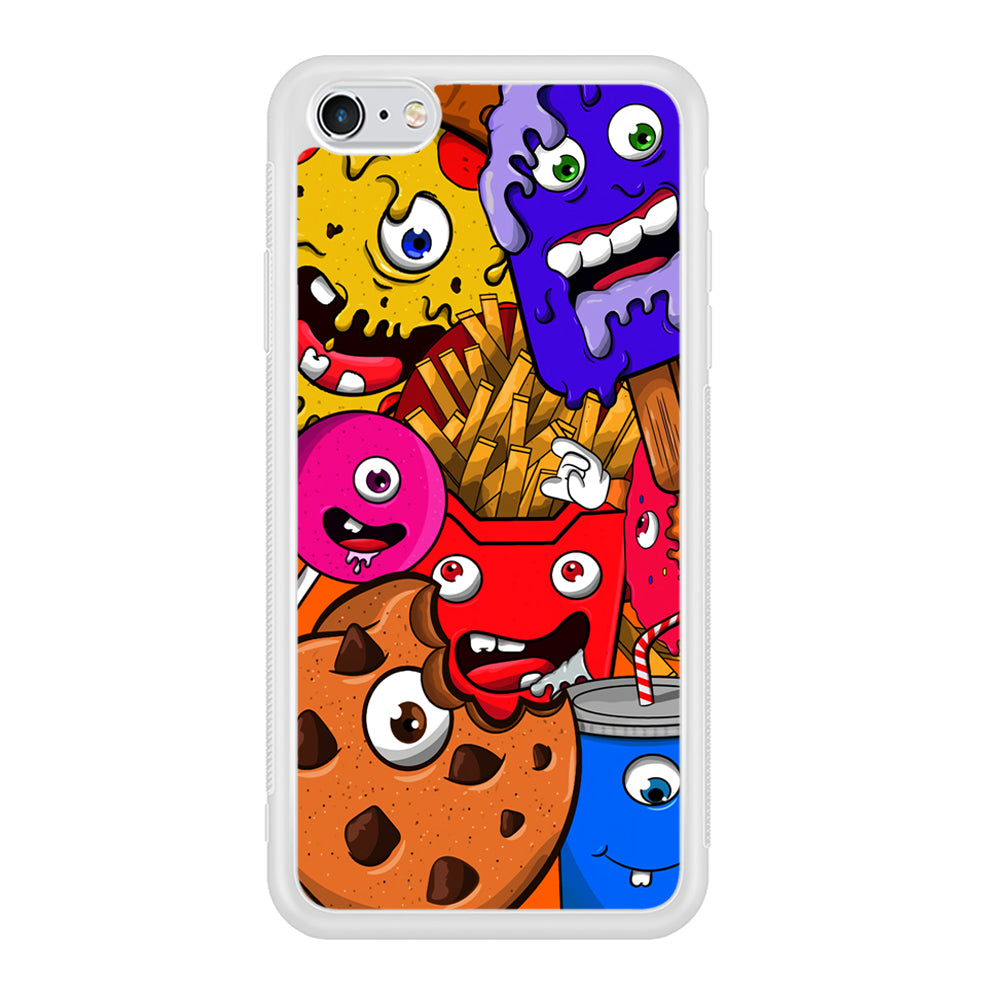 Doodle Monsters Snack iPhone 6 Plus | 6s Plus Case