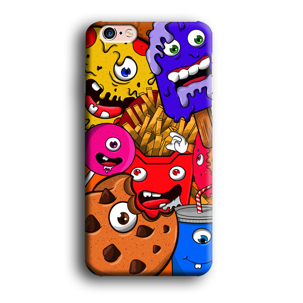 Doodle Monsters Snack iPhone 6 | 6s Case