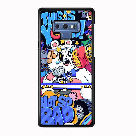 Doodle Passion of Youth Samsung Galaxy Note 9 Case