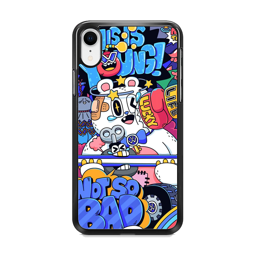 Doodle Passion of Youth iPhone XR Case