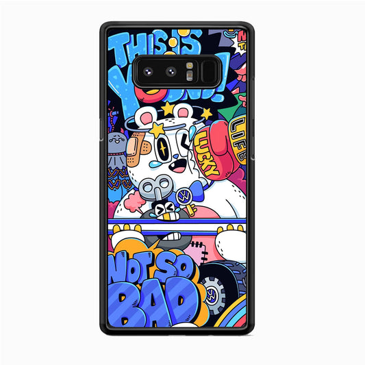 Doodle Passion of Youth Samsung Galaxy Note 8 Case