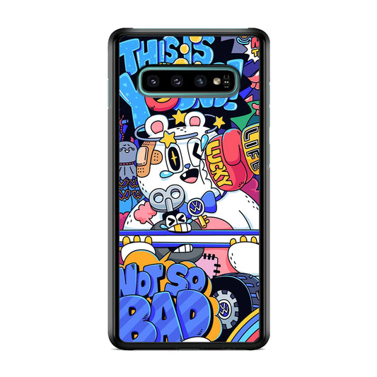 Doodle Passion of Youth Samsung Galaxy S10 Plus Case