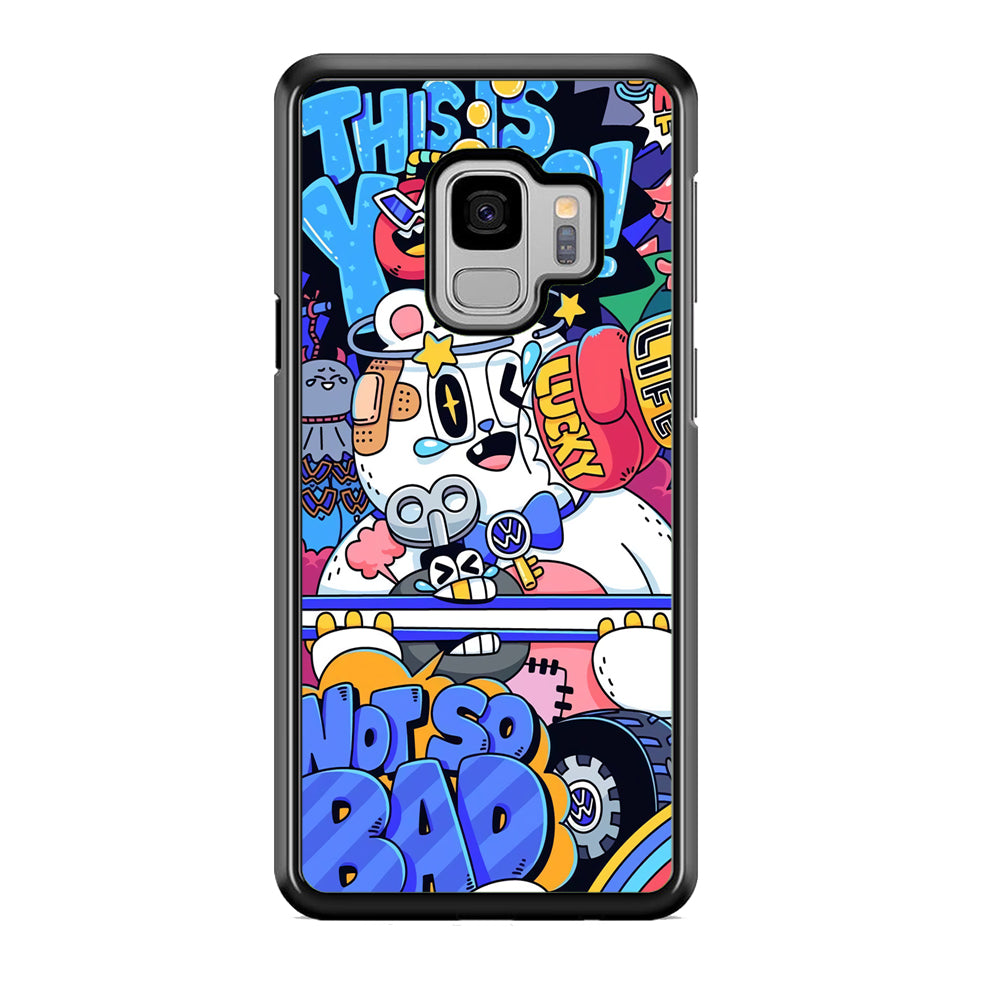 Doodle Passion of Youth Samsung Galaxy S9 Case Default Title