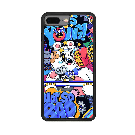 Doodle Passion of Youth iPhone 8 Plus Case