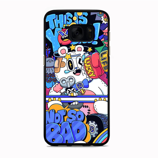 Doodle Passion of Youth Samsung Galaxy S7 Edge Case