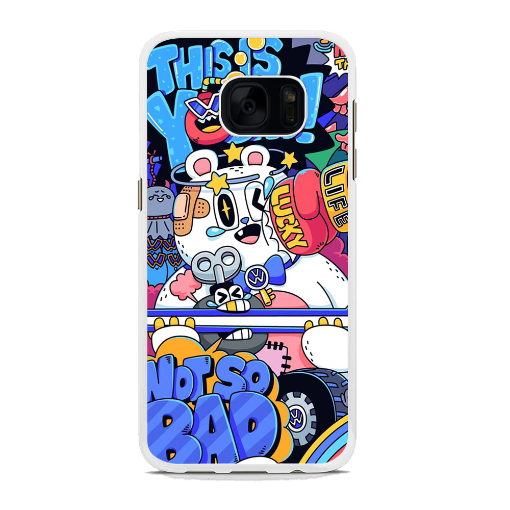 Doodle Passion of Youth Samsung Galaxy S7 Edge Case