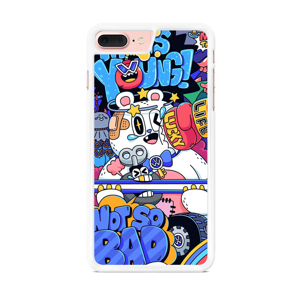 Doodle Passion of Youth iPhone 7 Plus Case