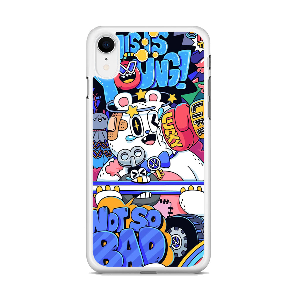 Doodle Passion of Youth iPhone XR Case