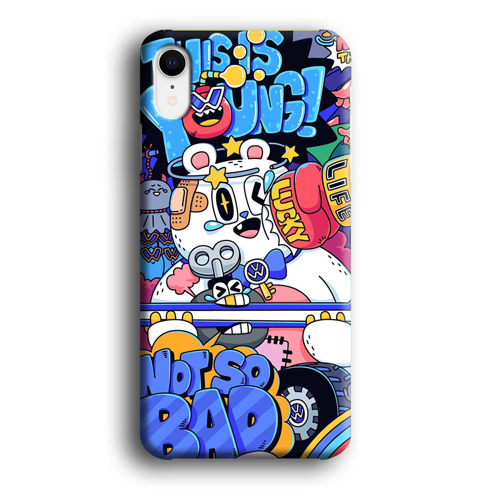 Doodle Passion of Youth iPhone XR Case