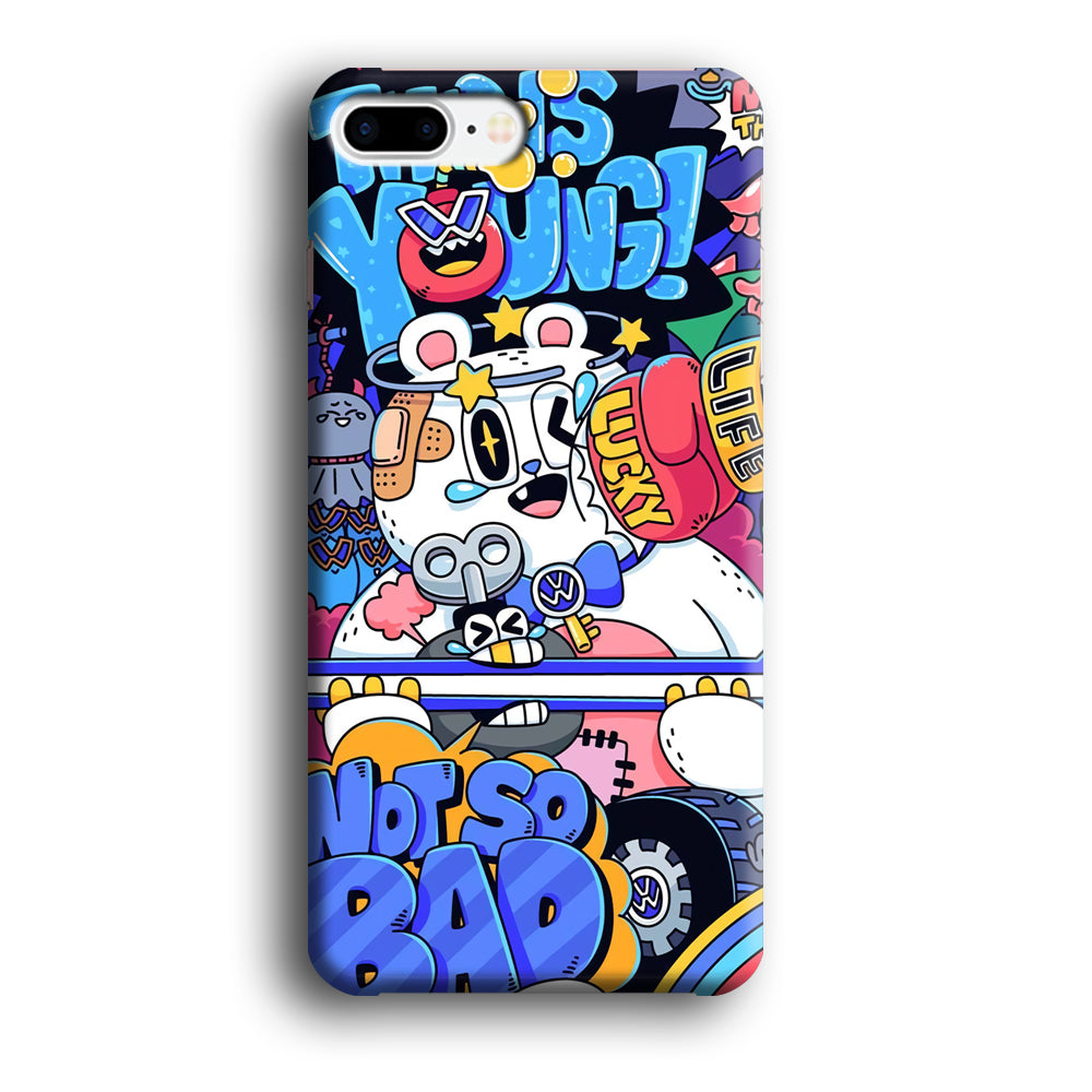 Doodle Passion of Youth iPhone 7 Plus Case